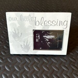 Baby Ultrasound Photo Frame - Cream